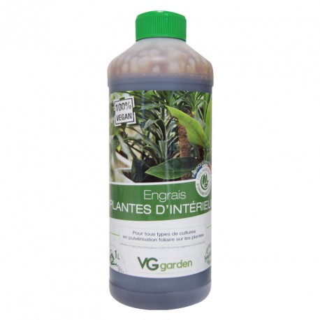 Engrais bio pour Plantes d'intérieur 1L VG Garden