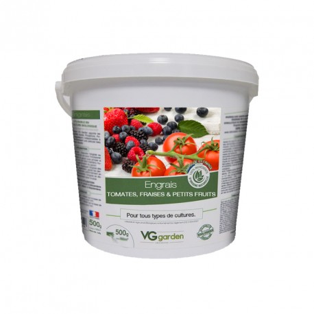 VG GARDEN ENGRAIS TOMATES, FRAISES ET PETITS FRUITS 500G